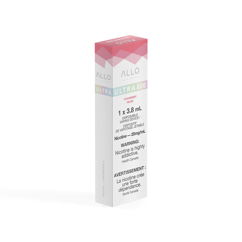 ALLO ULTRA 800 - STRAWBERRY BANANA
