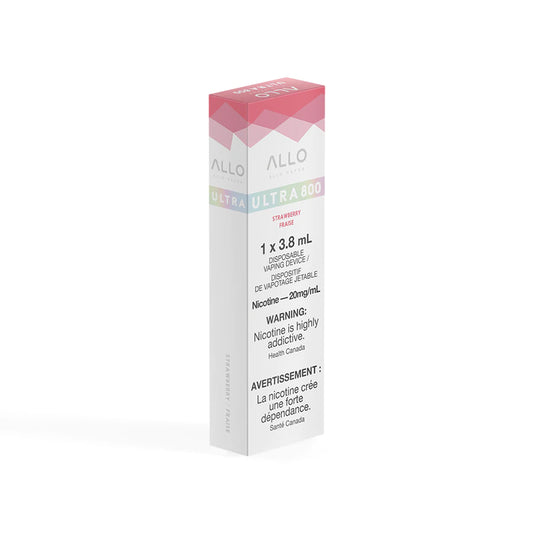 ALLO ULTRA 800 - STRAWBERRY BANANA