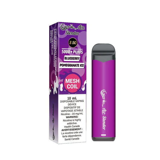 GENIE AIR SLENDER 5000 - BLUEBERRY POMEGRANATE ICE