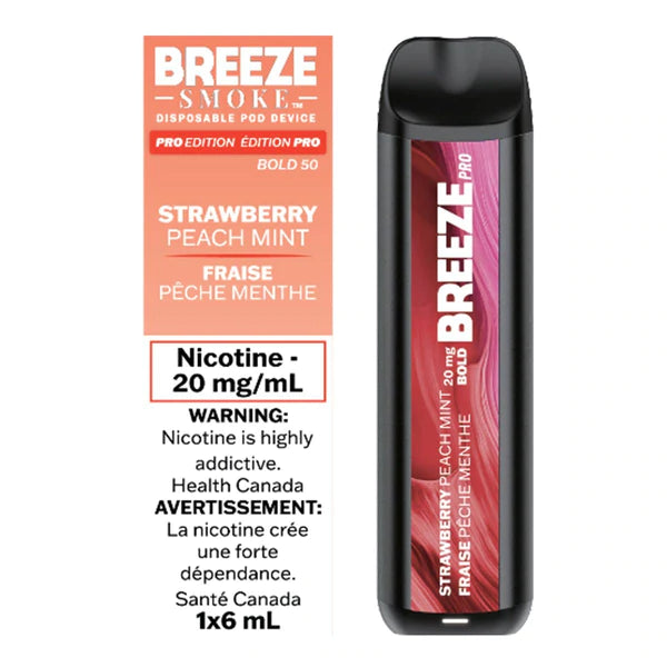 BREEZE PRO 2000 - STRAWBERRY PEACH MINT