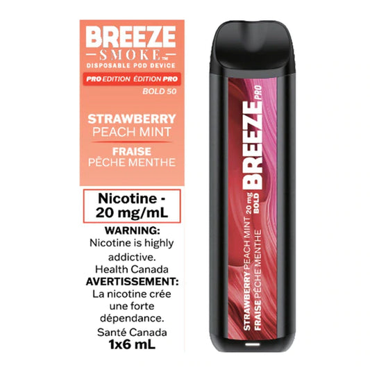 BREEZE PRO 2000 - STRAWBERRY PEACH MINT