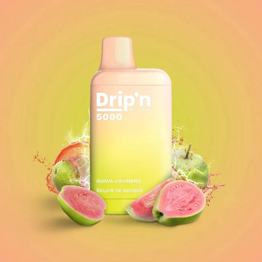 DRIP'N 5000 - GUAVA LIGHTNING