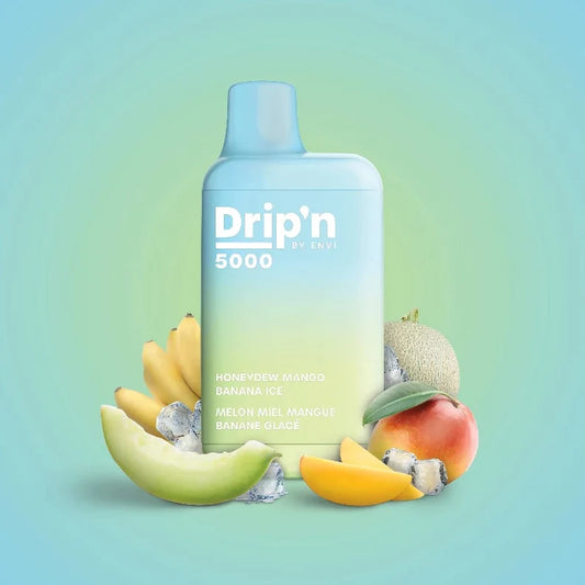 DRIP'N 5000 - HONEYDEW MANGO BANANA ICE