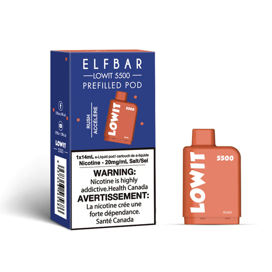 ELF BAR LOWIT 5500 - RUSH