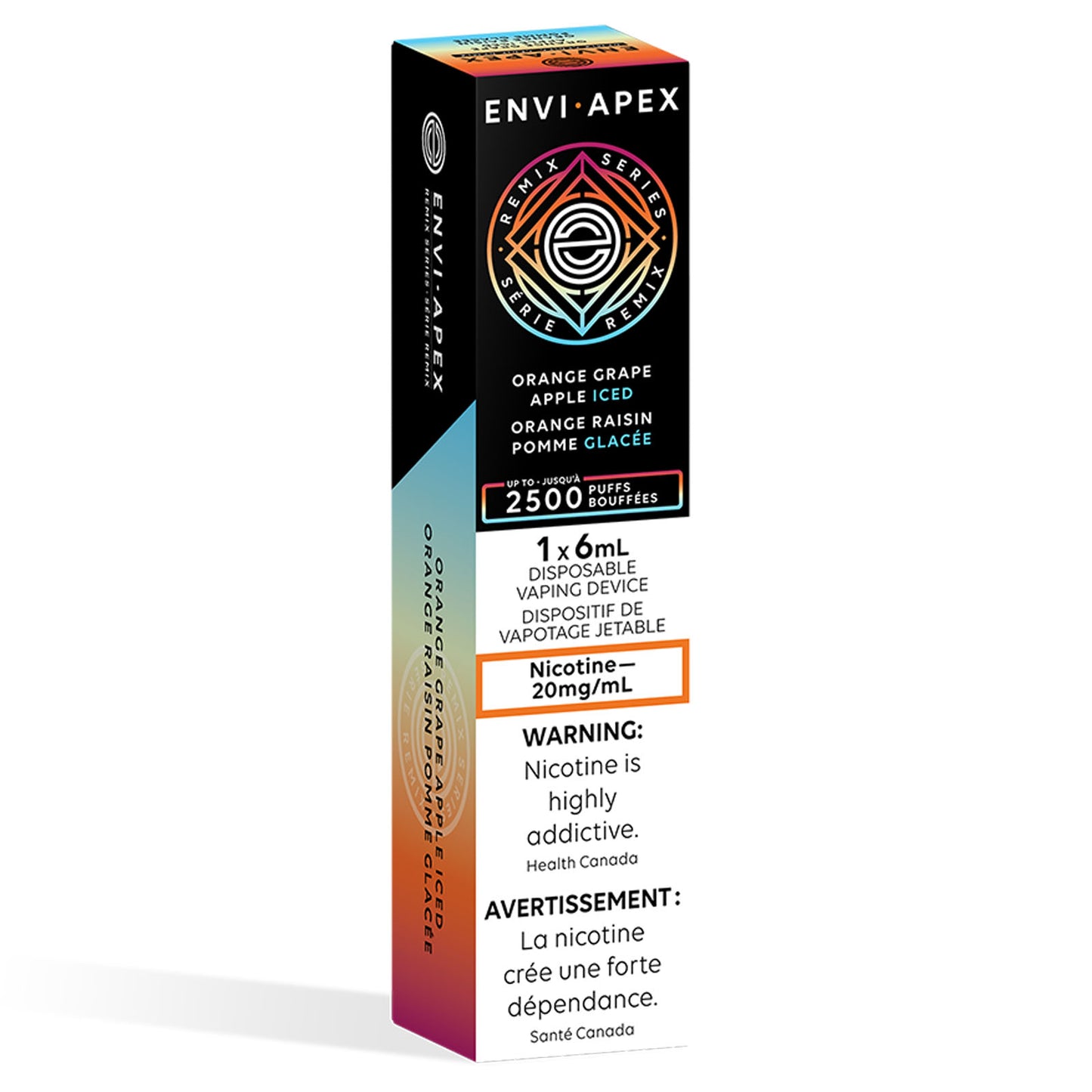 ENVI APEX 2500 - ORANGE GRAPE APPLE ICED
