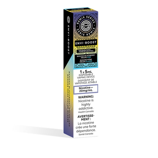ENVI BOOST 1500 - BANANA BLACKBERRY MELON ICED