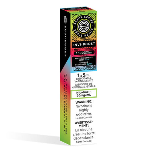 ENVI BOOST 1500 - KIWI POMEGRANATE BERRY ICED