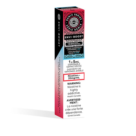 ENVI BOOST 1500 - LYCHEE WATERMELON STRAWBERRY ICED