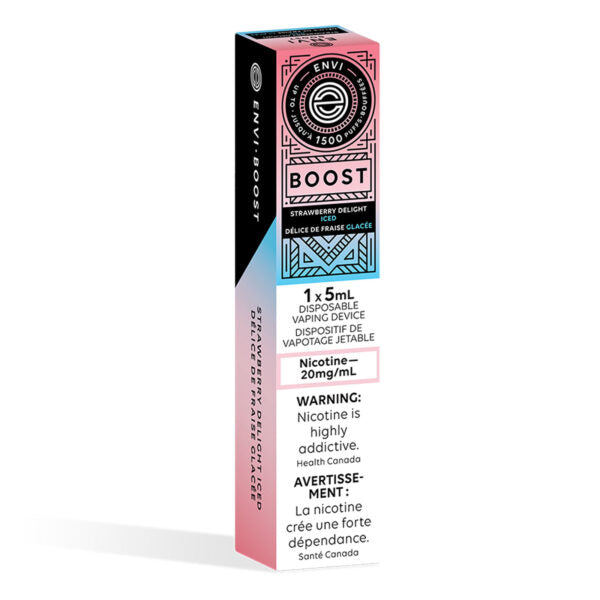 ENVI BOOST 1500 - STRAWBERRY DELIGHT ICED