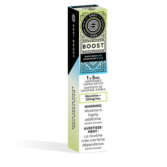 ENVI BOOST 1500 - WHITE GRAPE ICED