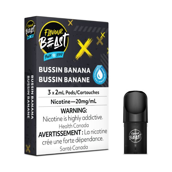 FLAVOUR BEAST PODS - BUSSIN BANANA