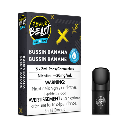 FLAVOUR BEAST PODS - BUSSIN BANANA