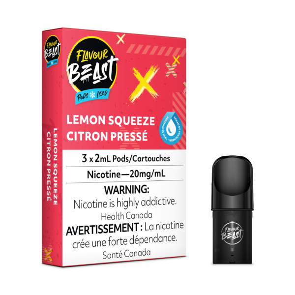FLAVOUR BEAST PODS - LEMON SQUEEZE