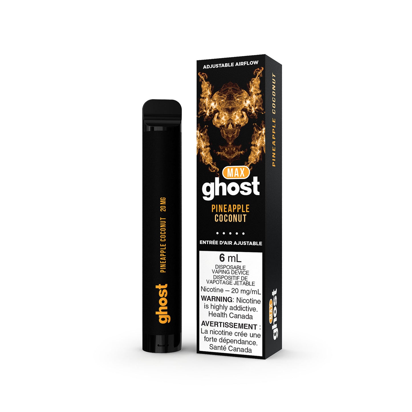GHOST MAX 2000 - PINEAPPLE COCONUT