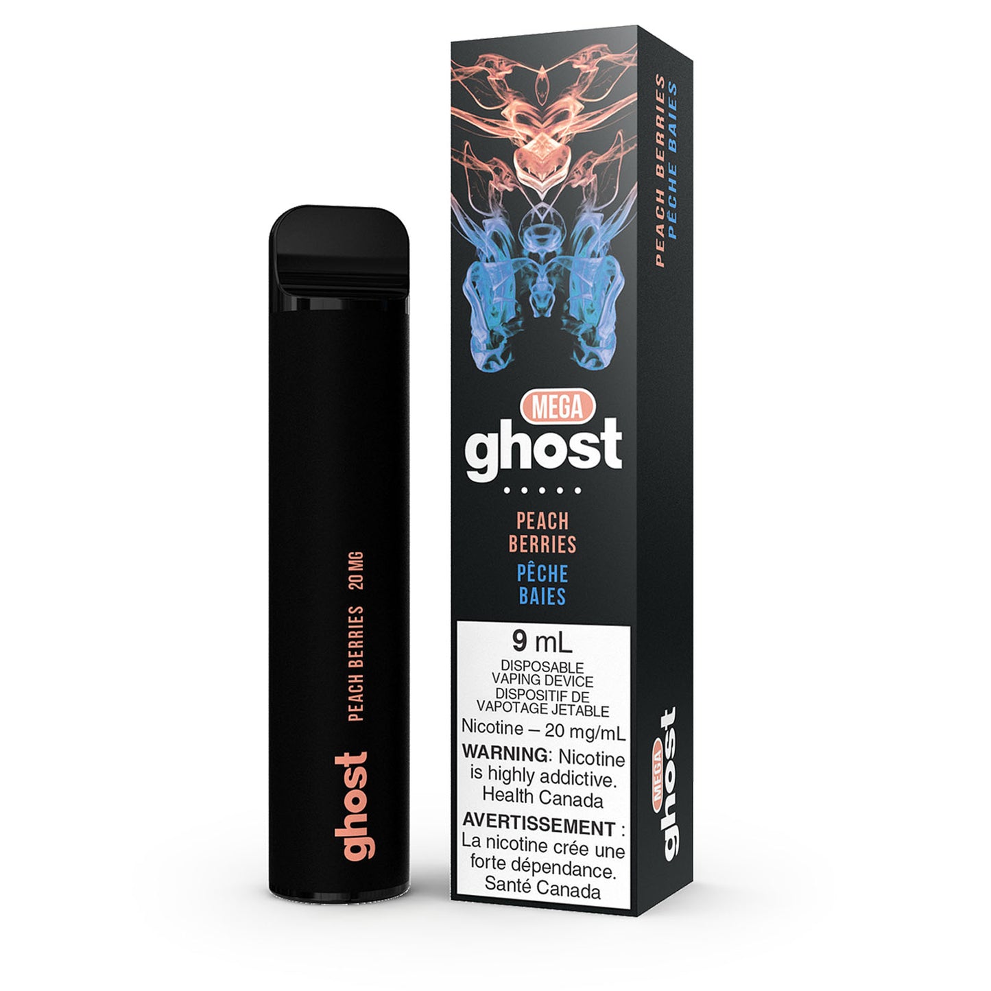 GHOST MEGA 3000 - PEACH BERRIES
