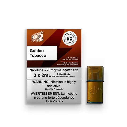 BOOSTED PODS - GOLDEN TOBACCO