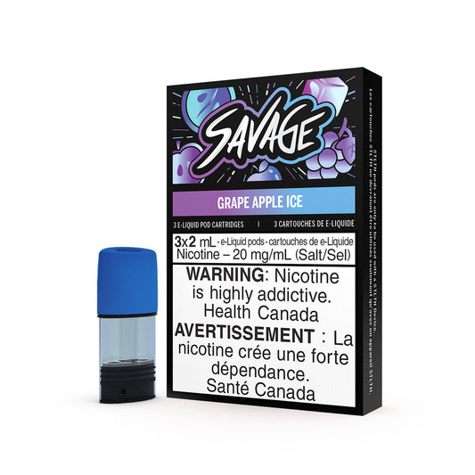 SAVAGE STLTH PODS - GRAPLE APPLE ICE