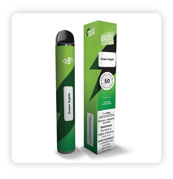 BOOSTED BARS 1500 - GREEN APPLE