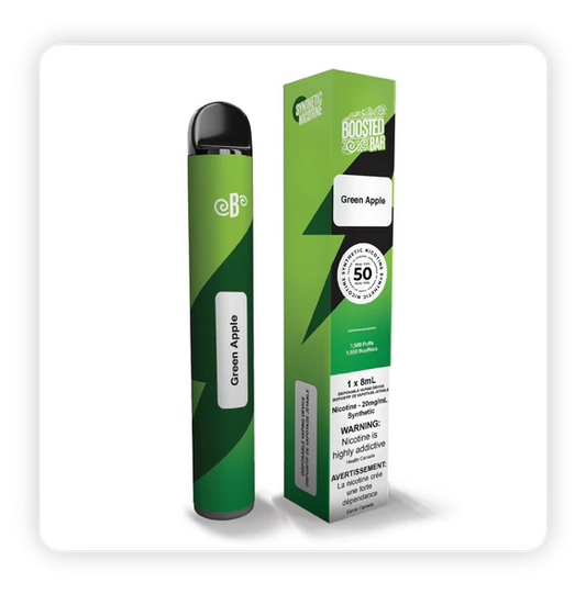 BOOSTED BARS 1500 - GREEN APPLE