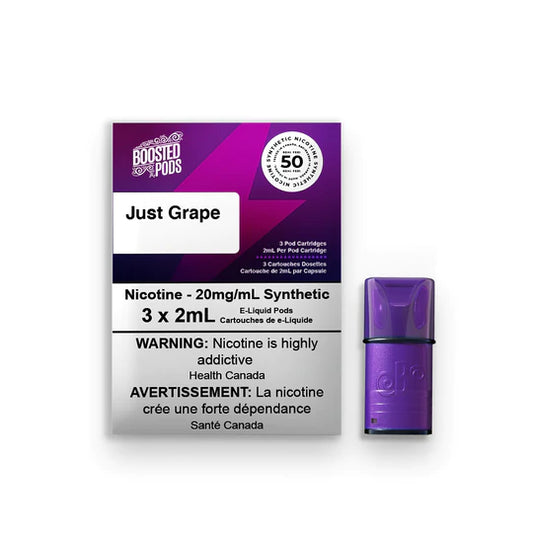 BOOSTED PODS - JUST GRAPE