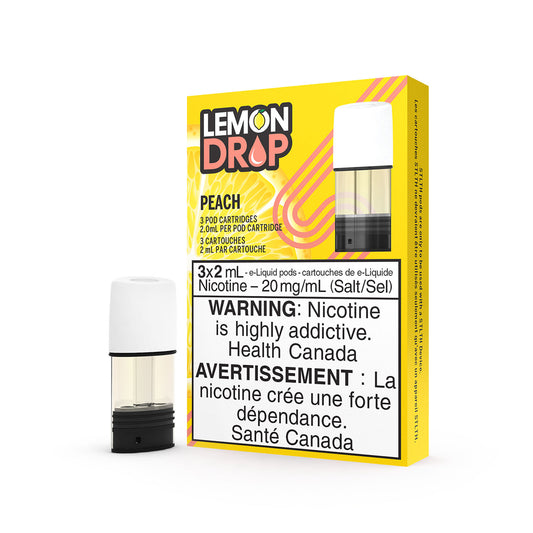 LEMON DROP STLTH PODS - PEACH