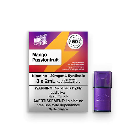 BOOSTED PODS - MANGO PASSIONFRUIT