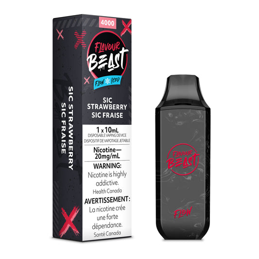 FLAVOUR BEAST 4000 - SIC STRAWBERRY