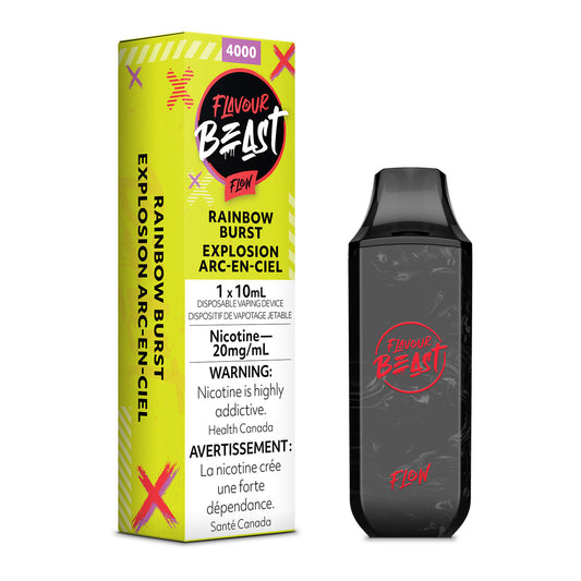 FLAVOUR BEAST 4000 - FLIPPIN FRUIT FLASH (RAINBOW BURST)