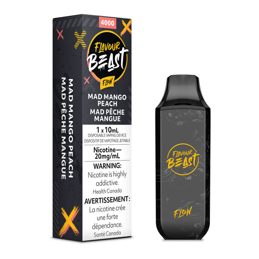 FLAVOUR BEAST 4000 - MAD MANGO PEACH