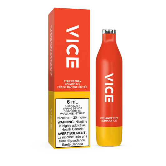 VICE 2500 - STRAWBERRY BANANA ICE