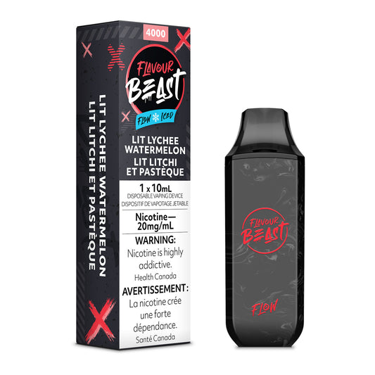 FLAVOUR BEAST 4000 - LIT LYCHEE WATERMELON