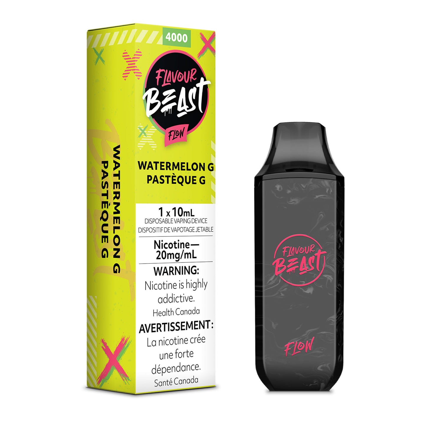 FLAVOUR BEAST 4000 - WATERMELON G