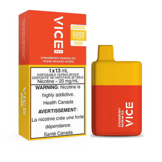 VICE 6000 - STRAWBERRY BANANA ICE