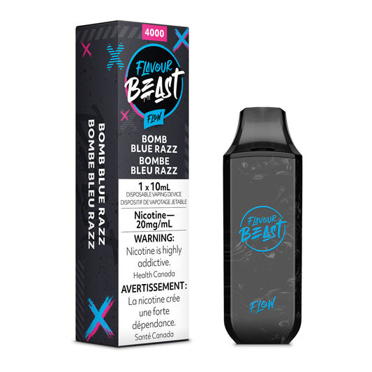 FLAVOUR BEAST 4000 - BOMB BLUE RAZZ