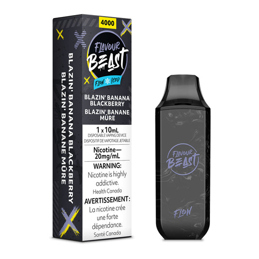 FLAVOUR BEAST 4000 - BLAZIN BANANA BLACKBERRY