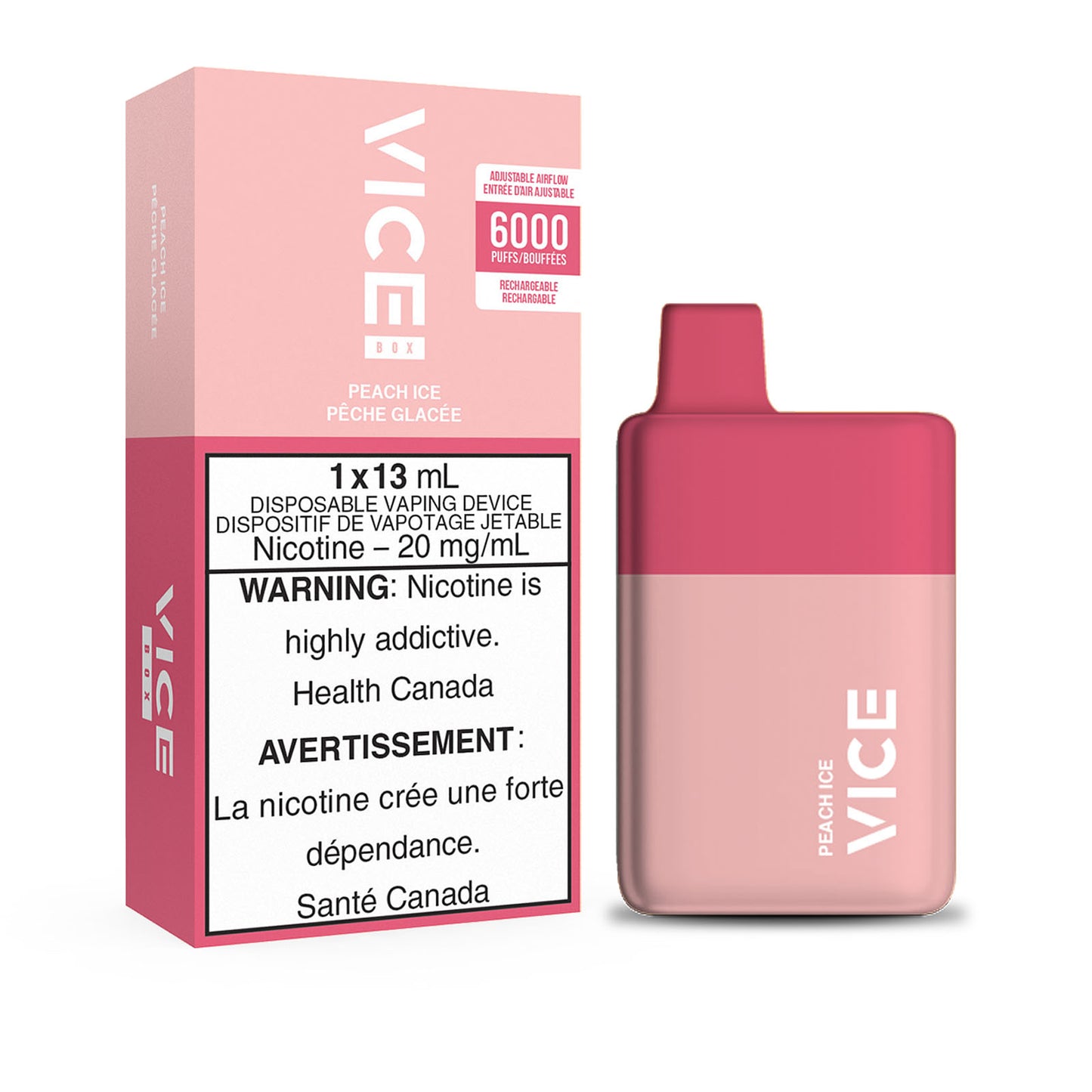 VICE 6000 - PEACH ICE