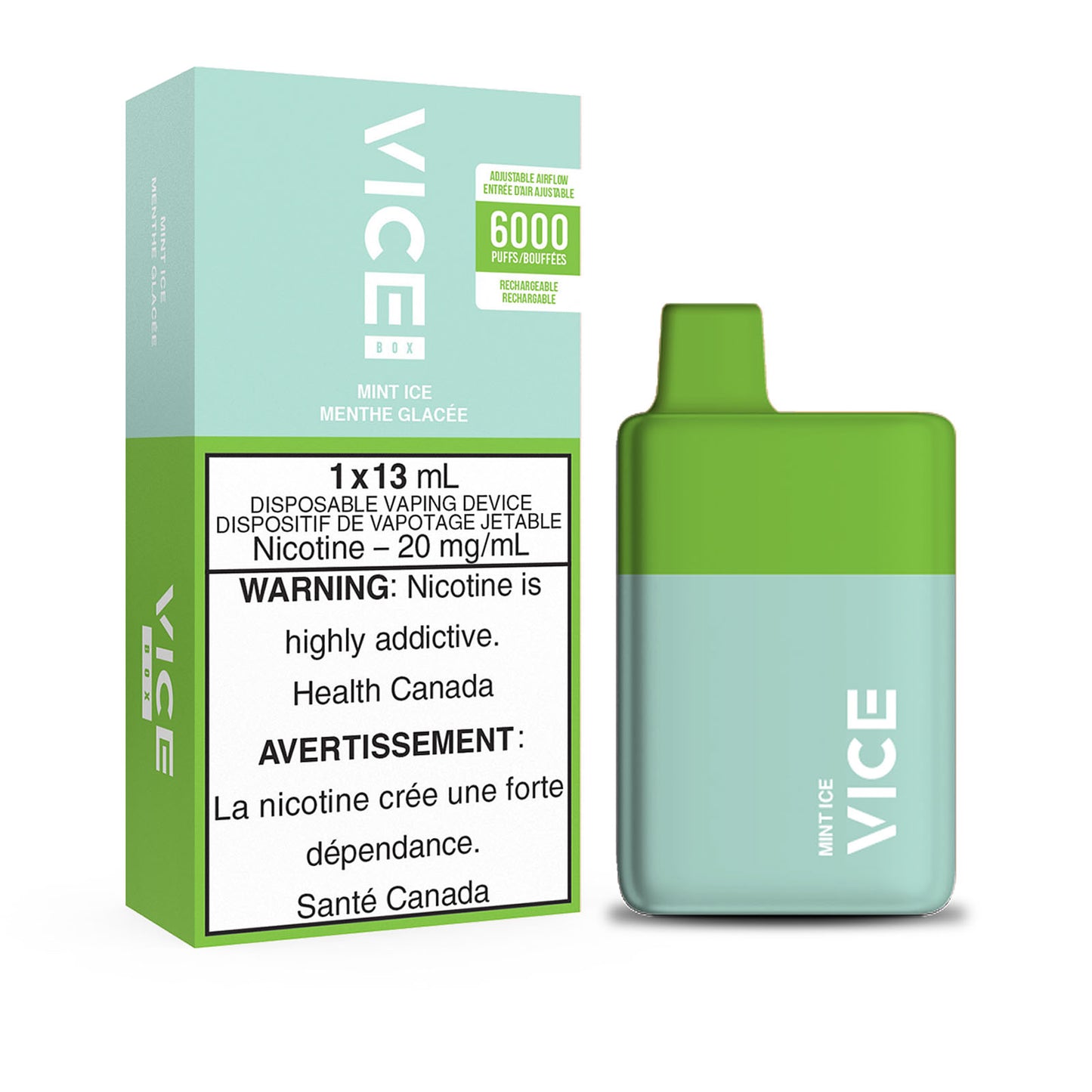 VICE 6000 - MINT ICE