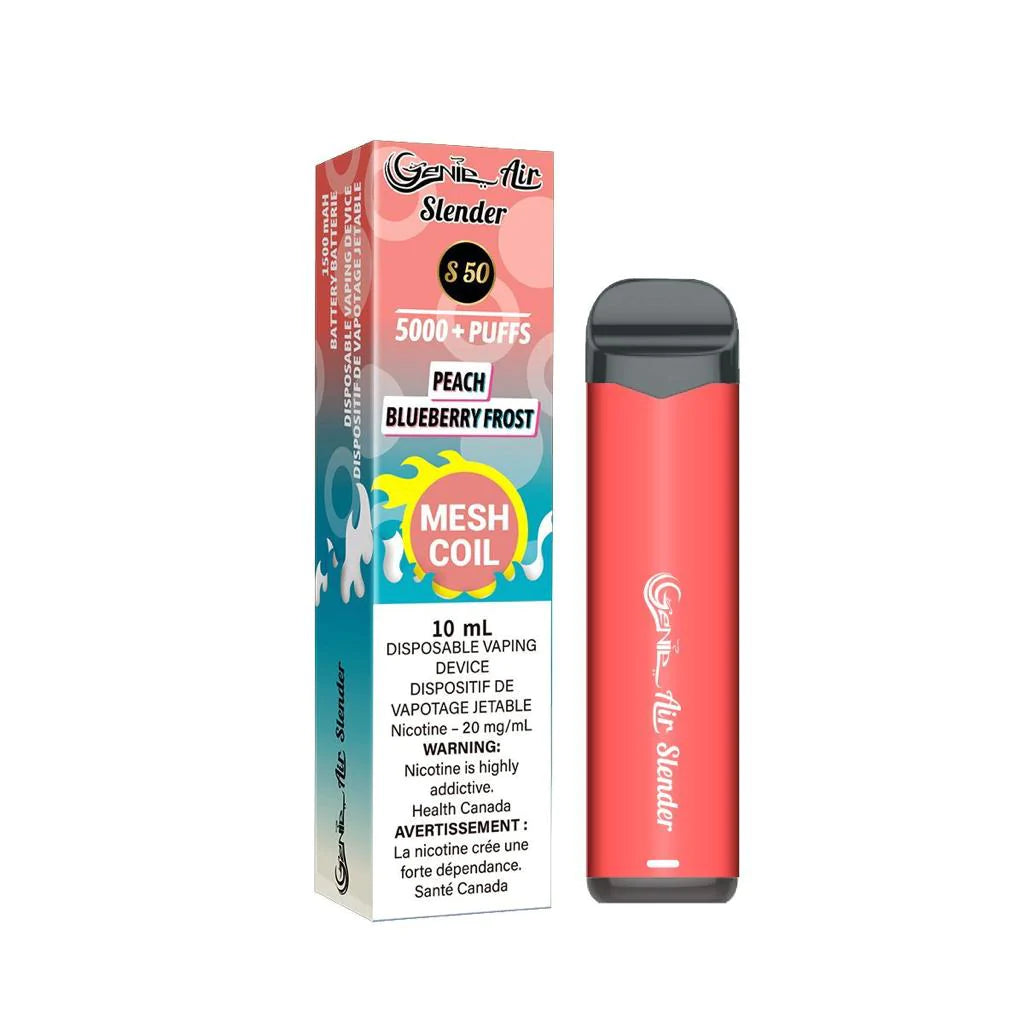 GENIE AIR SLENDER 5000 - PEACH BLUEBERRY FROST