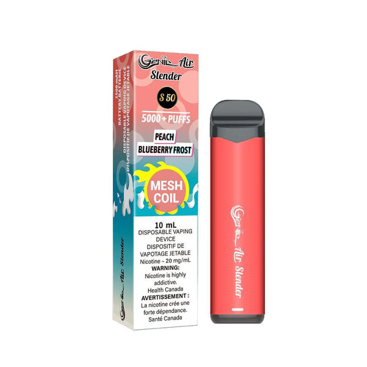 GENIE AIR SLENDER 5000 - PEACH BLUEBERRY FROST