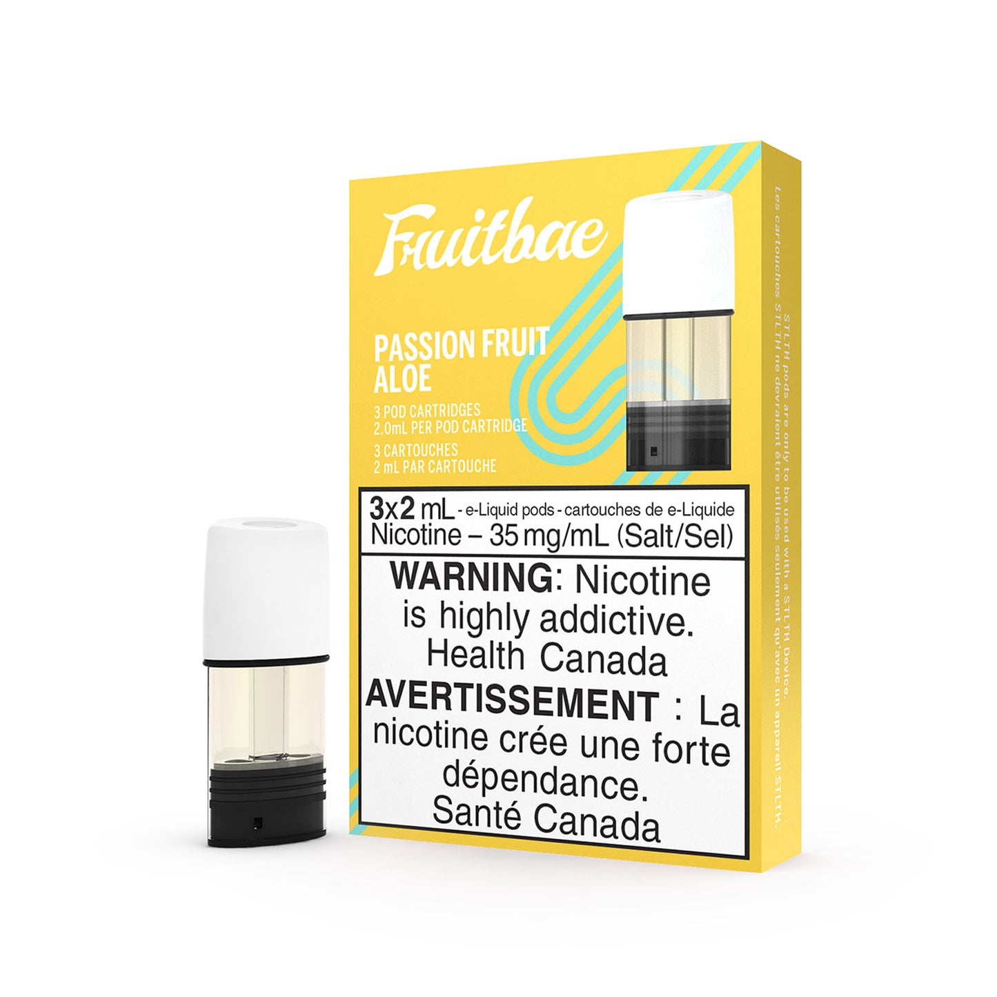 FRUITBAE STLTH PODS - PASSION FRUIT ALOE