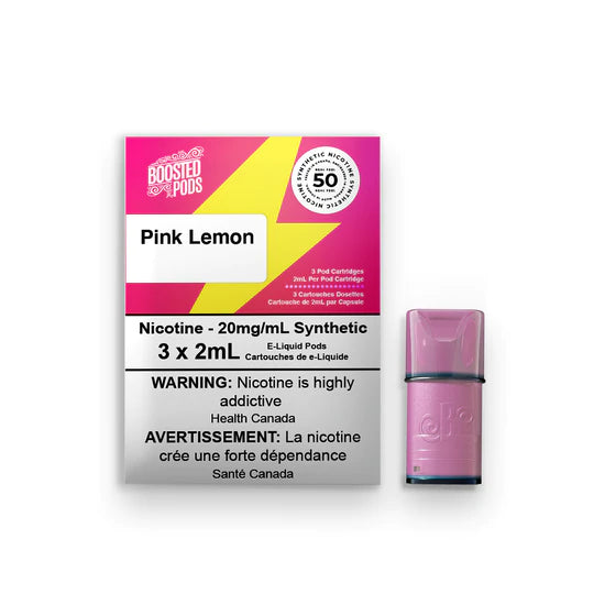 BOOSTED PODS - PINK LEMON
