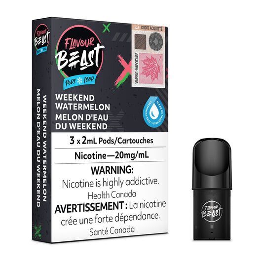 FLAVOUR BEAST PODS - WEEKEND WATERMELON