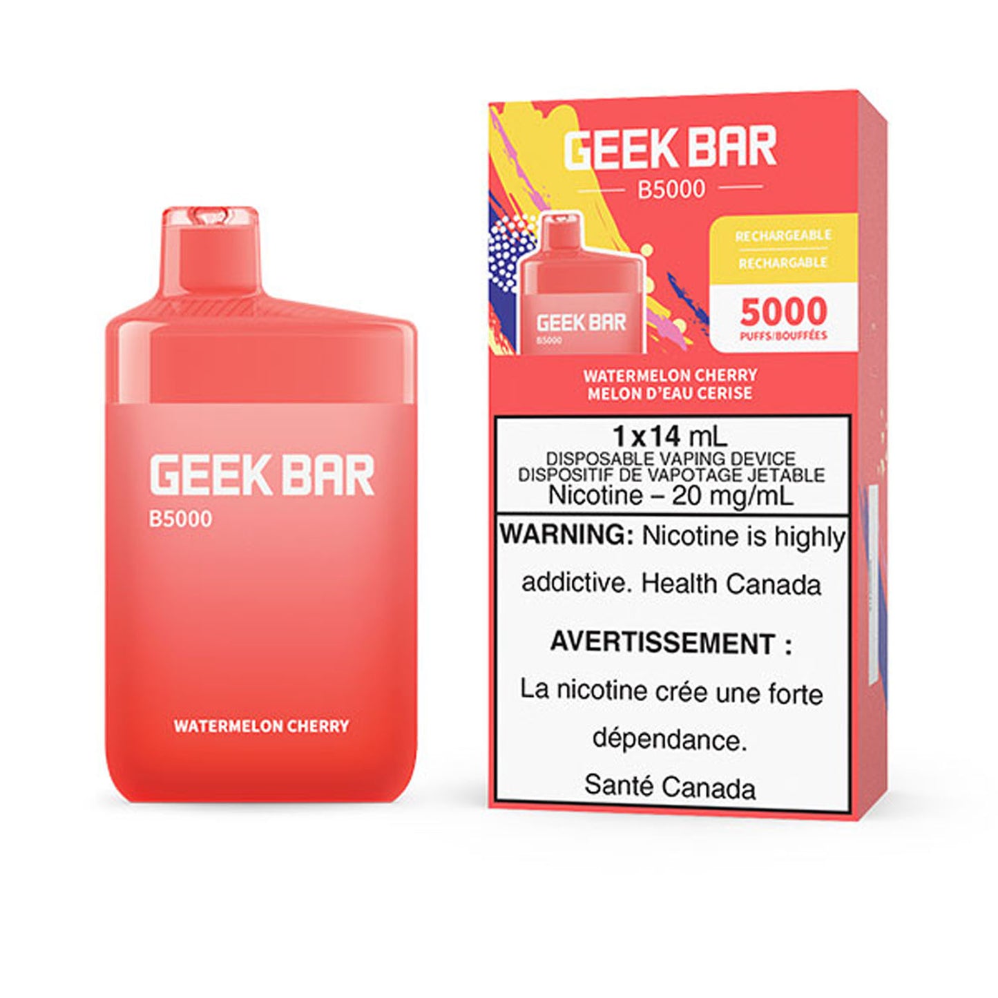 GEEK BAR 5000 - WATERMELON CHERRY