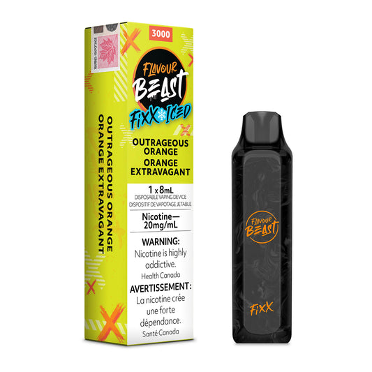 FLAVOUR BEAST FIXX 3000 - OUTRAGEOUS ORANGE
