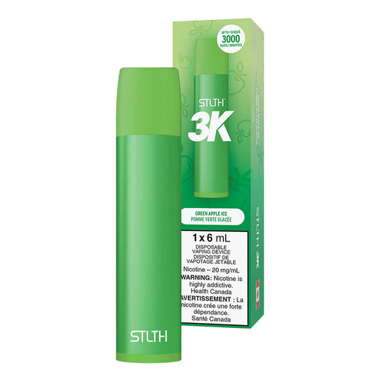 STLTH 3K - GREEN APPLE ICE