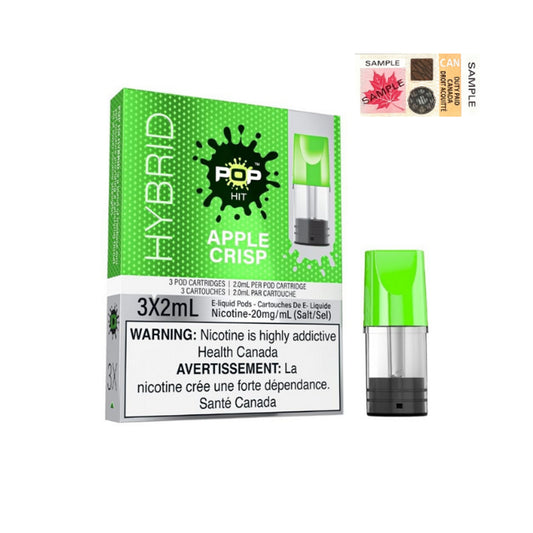POP HITS HYBRID PODS - APPLE CRISP