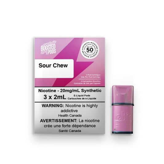BOOSTED PODS - SOUR CHEW