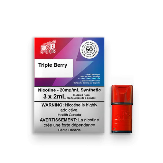 BOOSTED PODS - TRIPLE BERRY