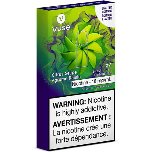 VUSE PODS - CITRUS GRAPE